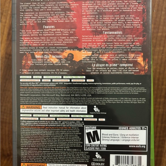 Gears Of War (Xbox 360) - Picture 6 of 6